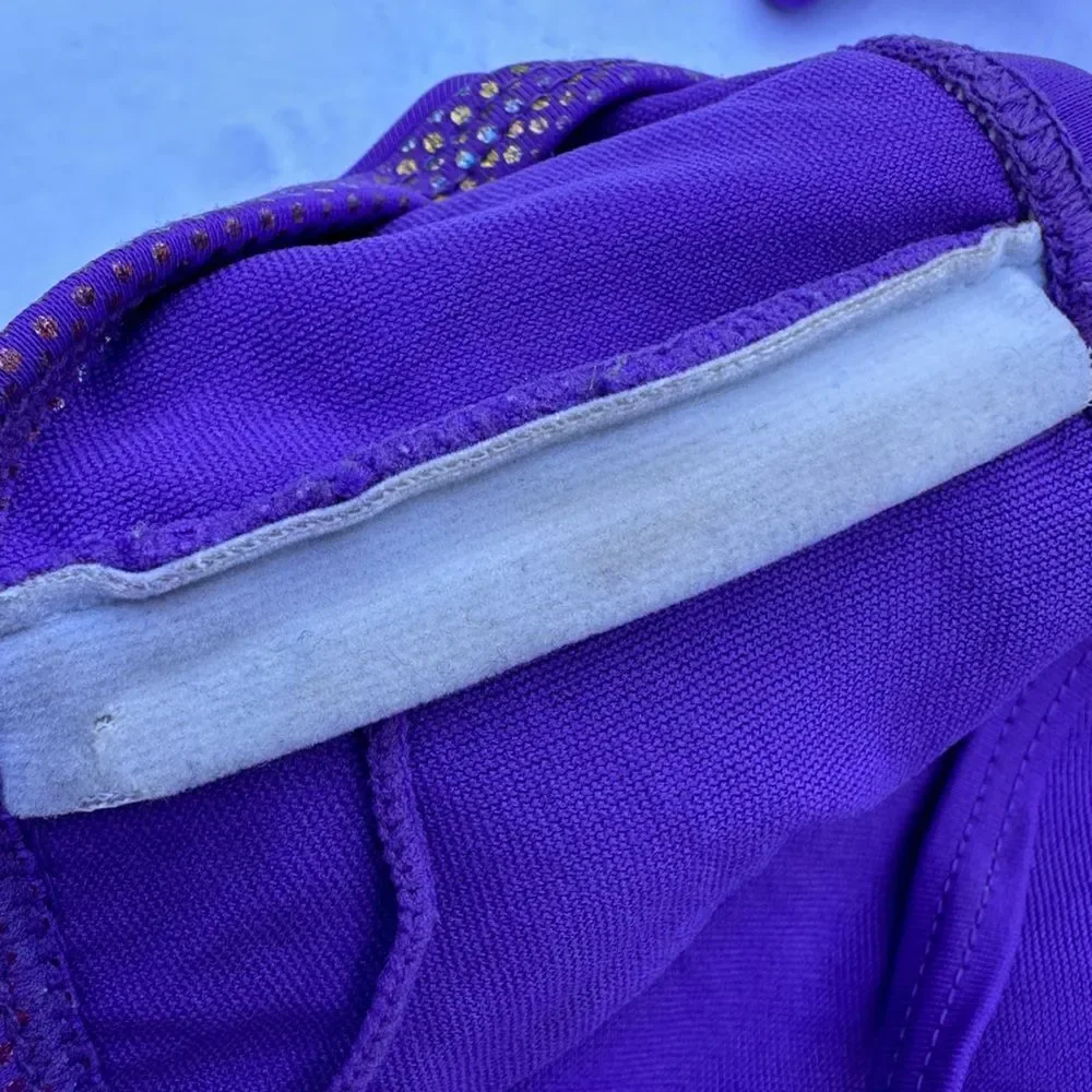 Kids Purple Tassels Bikini
